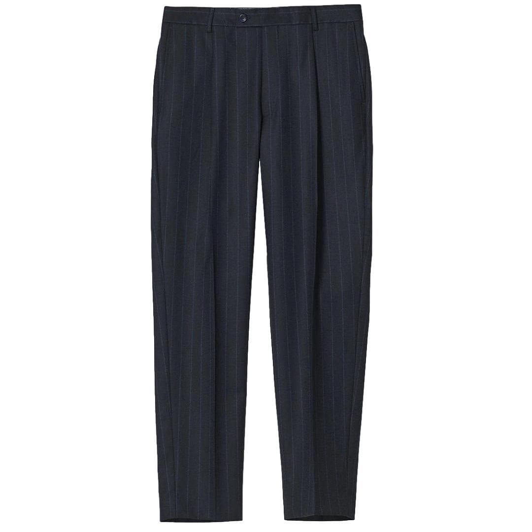 Philip Pinstripe Suit Trousers Navy-Bukse-Morris-Phrase