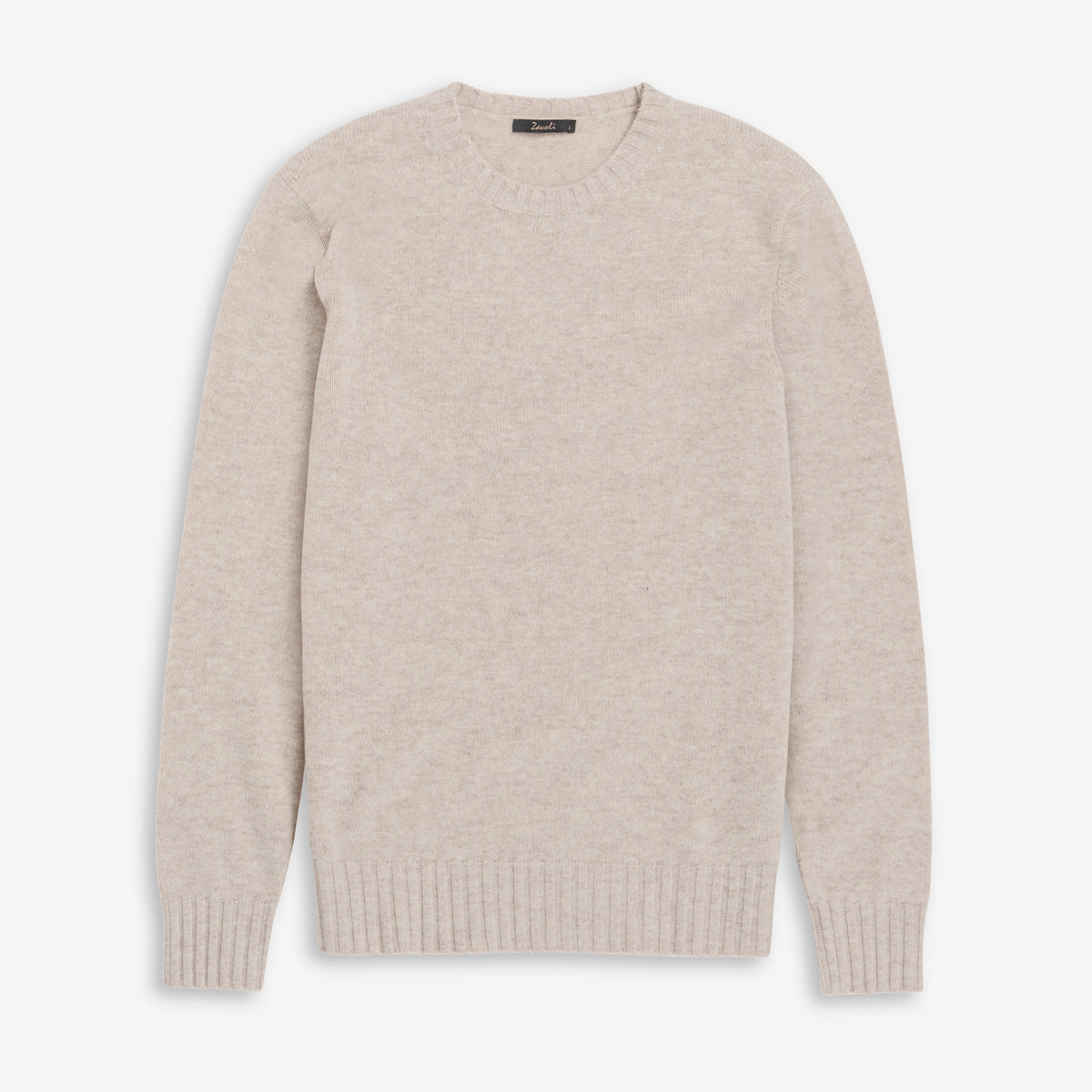 Rifredo Wool/Cashmere O-Neck Porridge