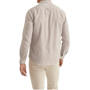 Piqué Washed Shirt Brown-Skjorte-Morris Stockholm-Phrase