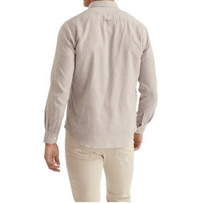 Piqué Washed Shirt Brown-Skjorte-Morris Stockholm-phrase3