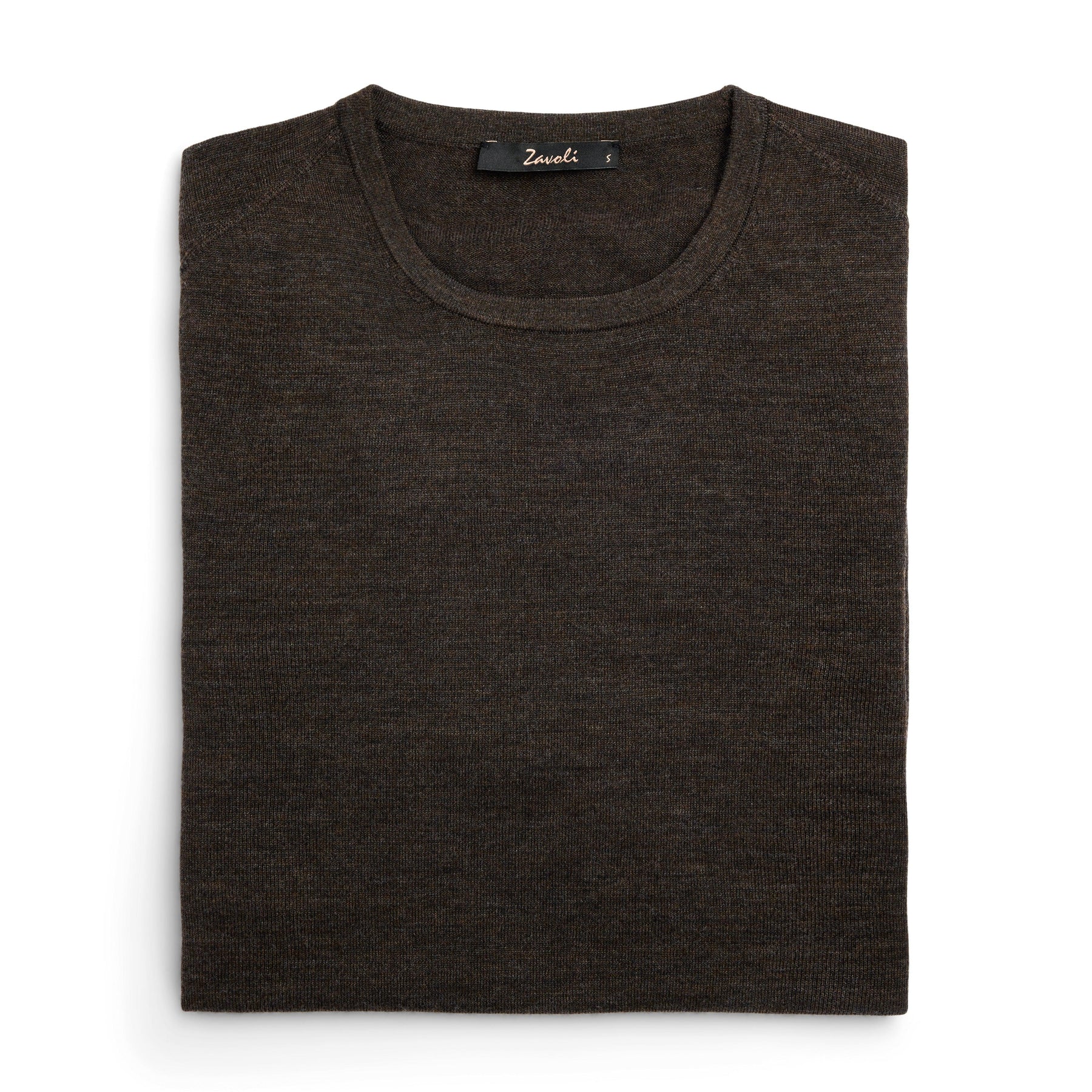 Rome O-Neck Brown-Genser-Zavoli-phrase3