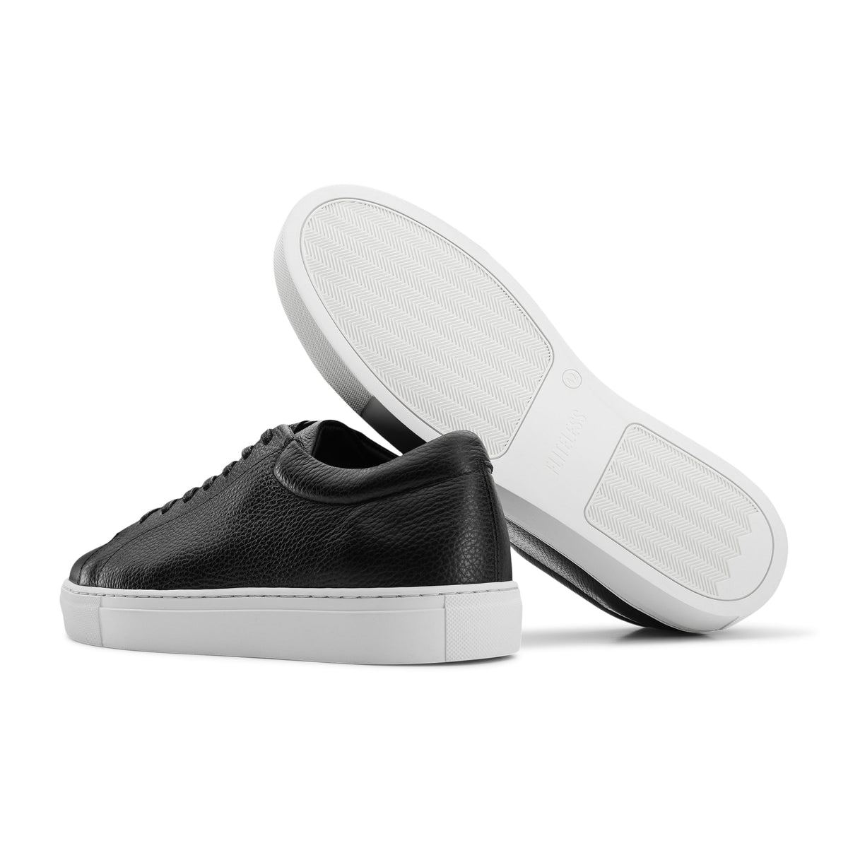 Sneaker Leather Black-Sko-Fliteless-Phrase