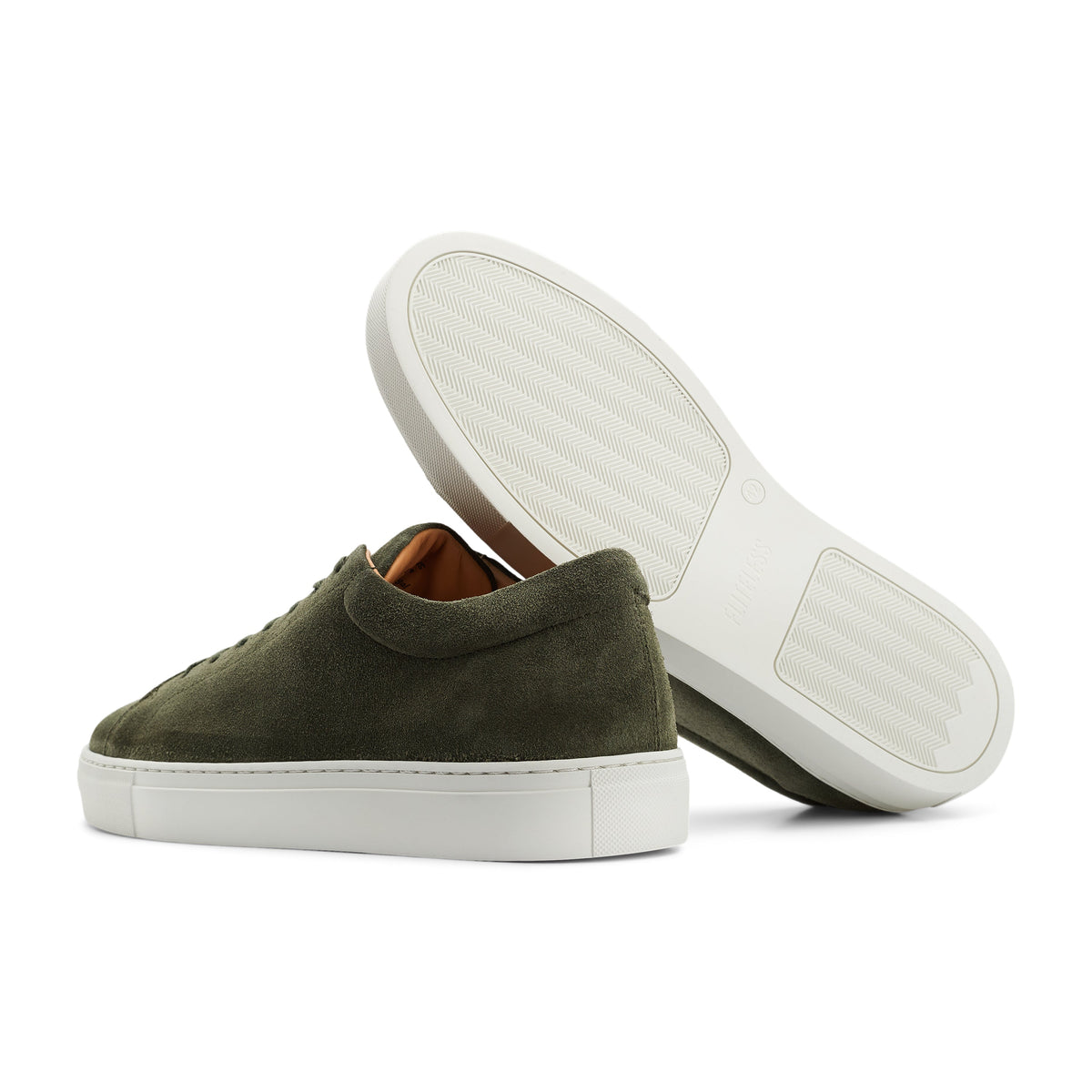 Sneaker Suede Olive-Sko-Fliteless-phrase3