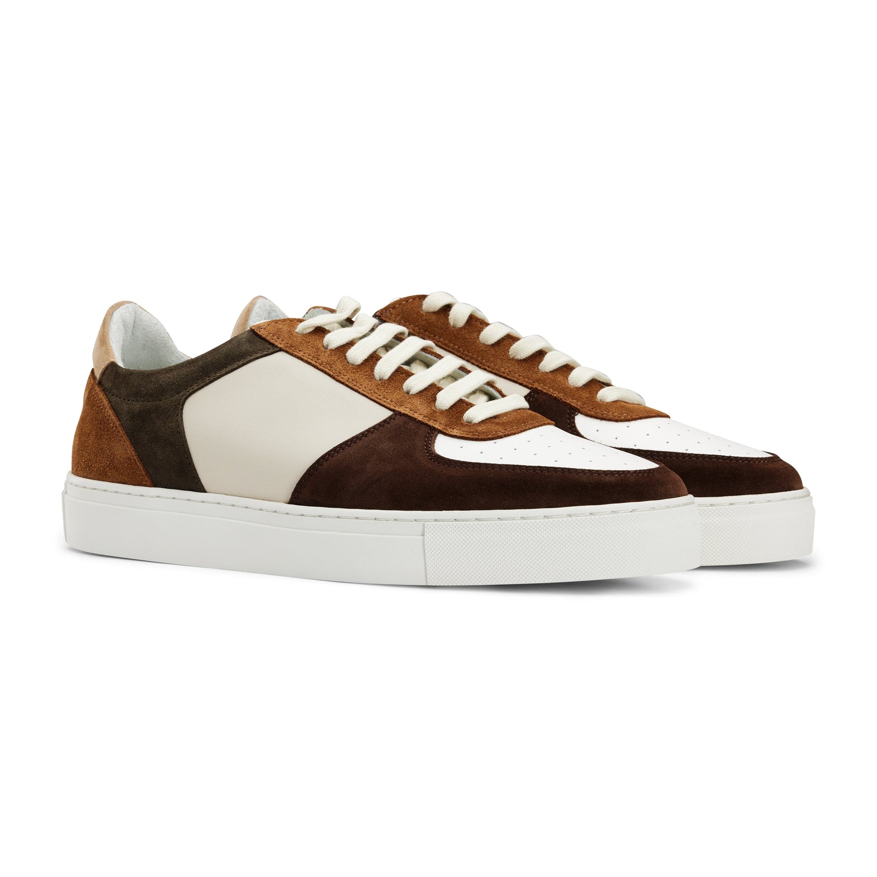 Sneaker Twotone Brown Combo-Sneaker-Fliteless-phrase3