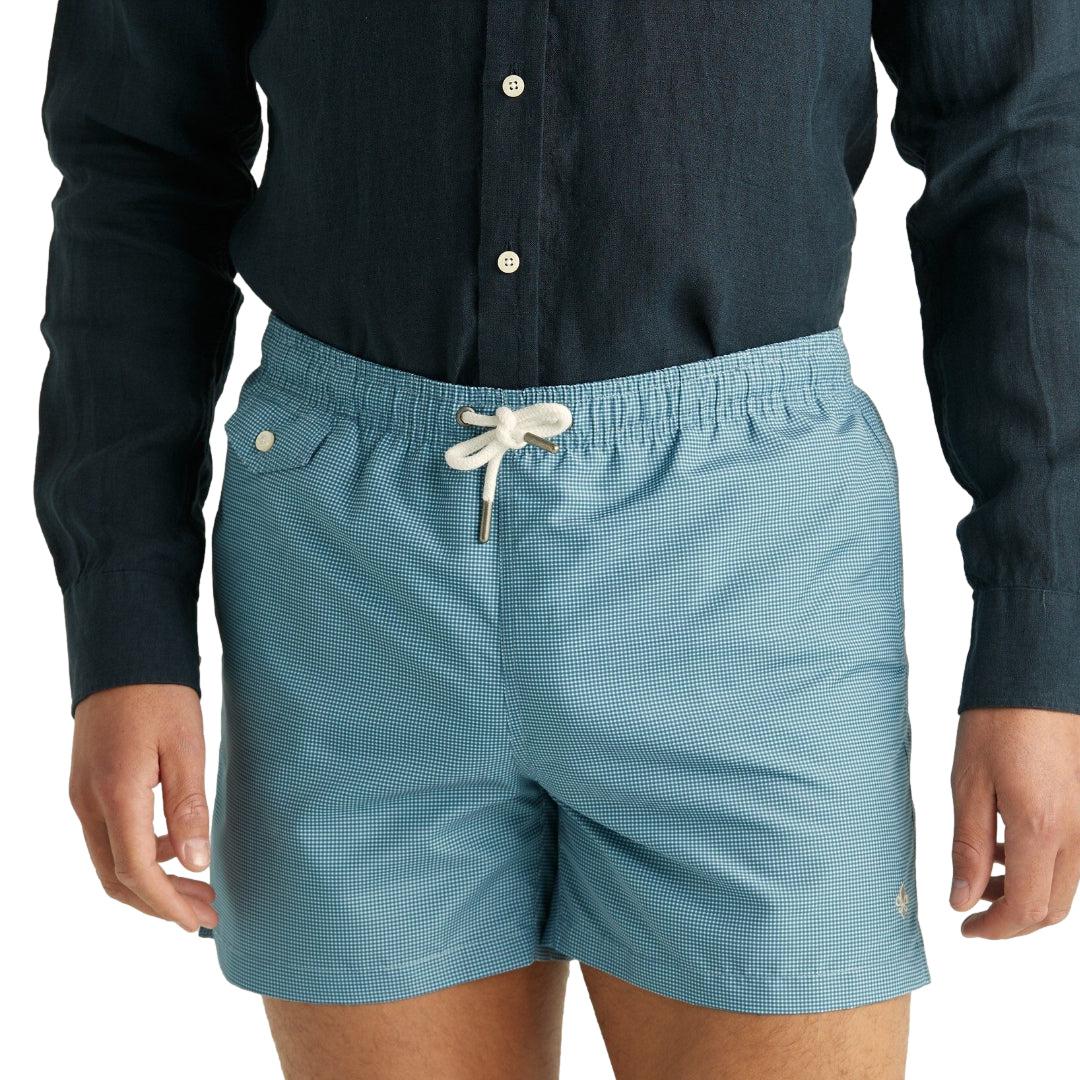 Summer Bathing Trunk Blue-Shortser-Morris Stockholm-phrase3