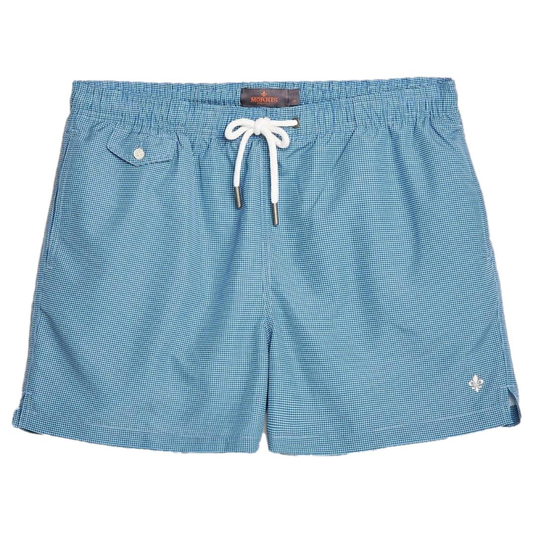 Summer Bathing Trunk Blue-Shortser-Morris Stockholm-phrase3