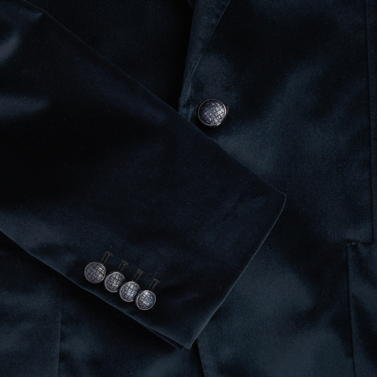 Tagliatore Velvet Jacket Blue-Blazer-Tagliatore-phrase3