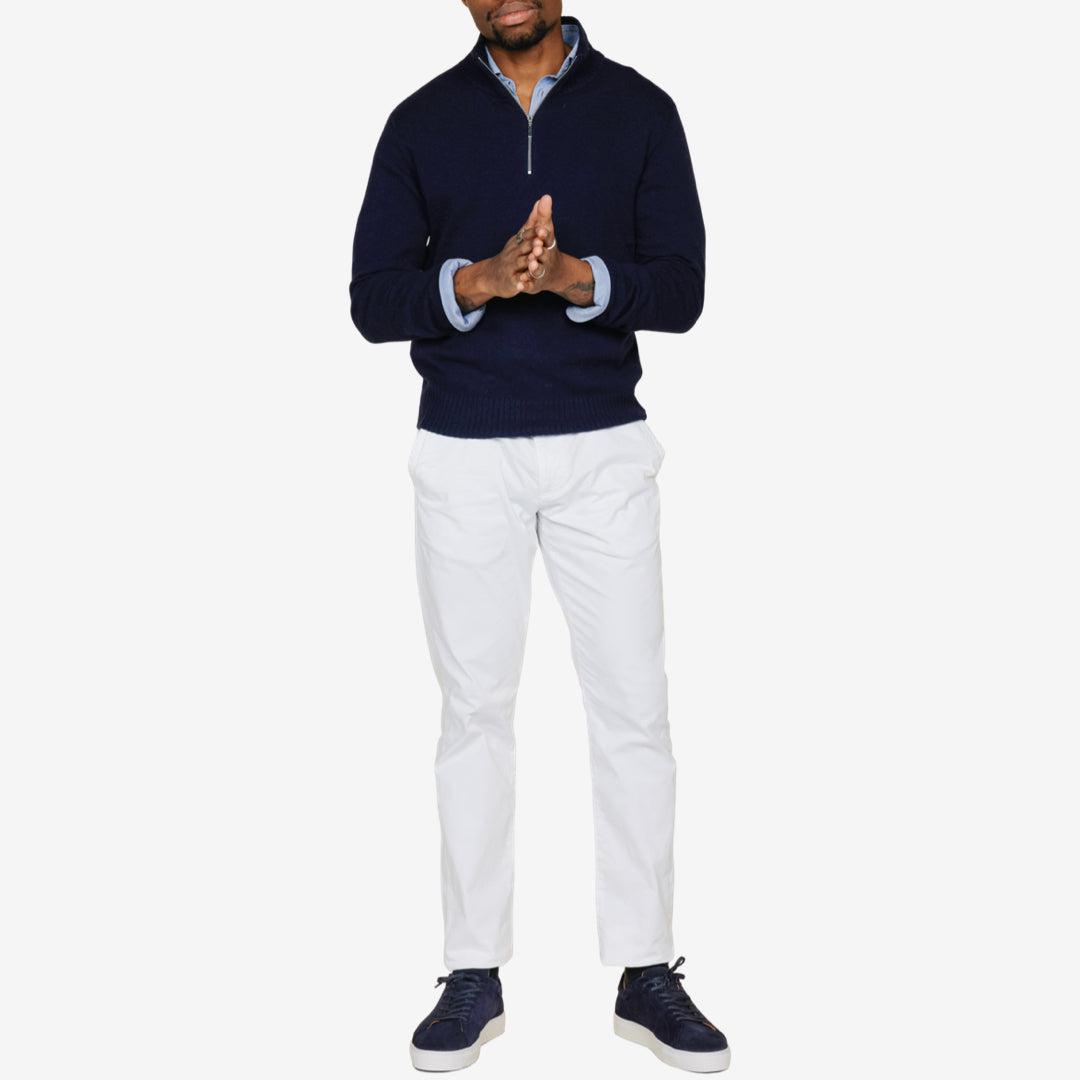 The Gilli Halfzip Navy-Genser-The Gilli-phrase3