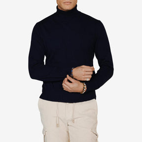 Turtleneck Navy-Genser-The Gilli-phrase3