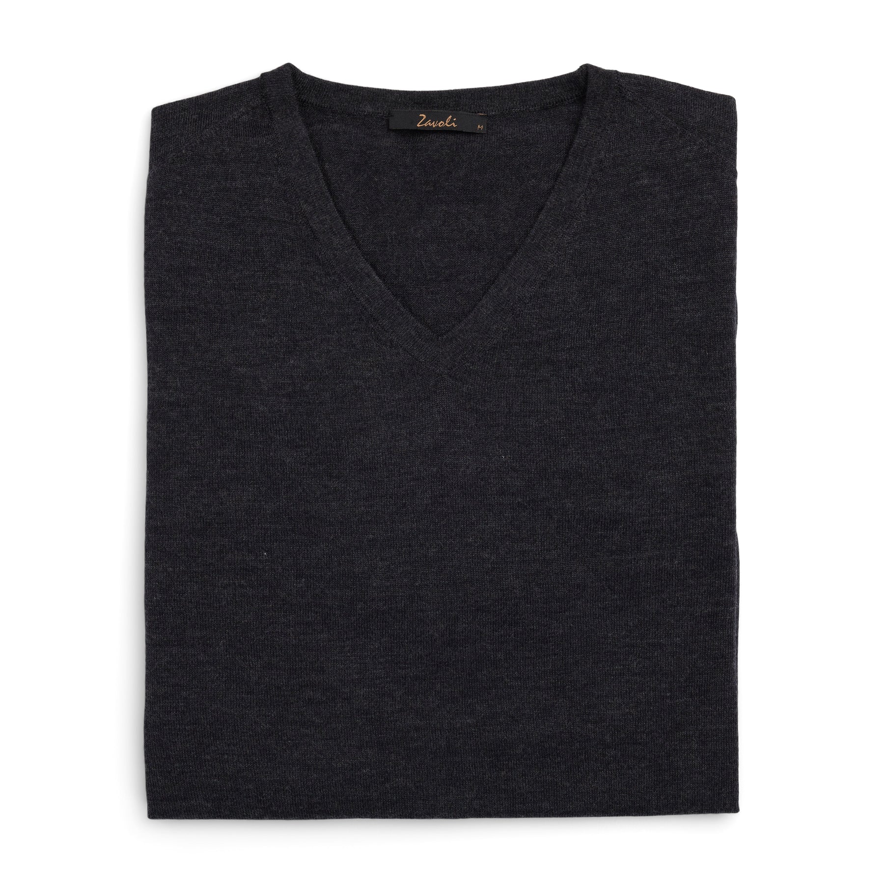 Venetie V-Neck Coal-Genser-Zavoli-phrase3