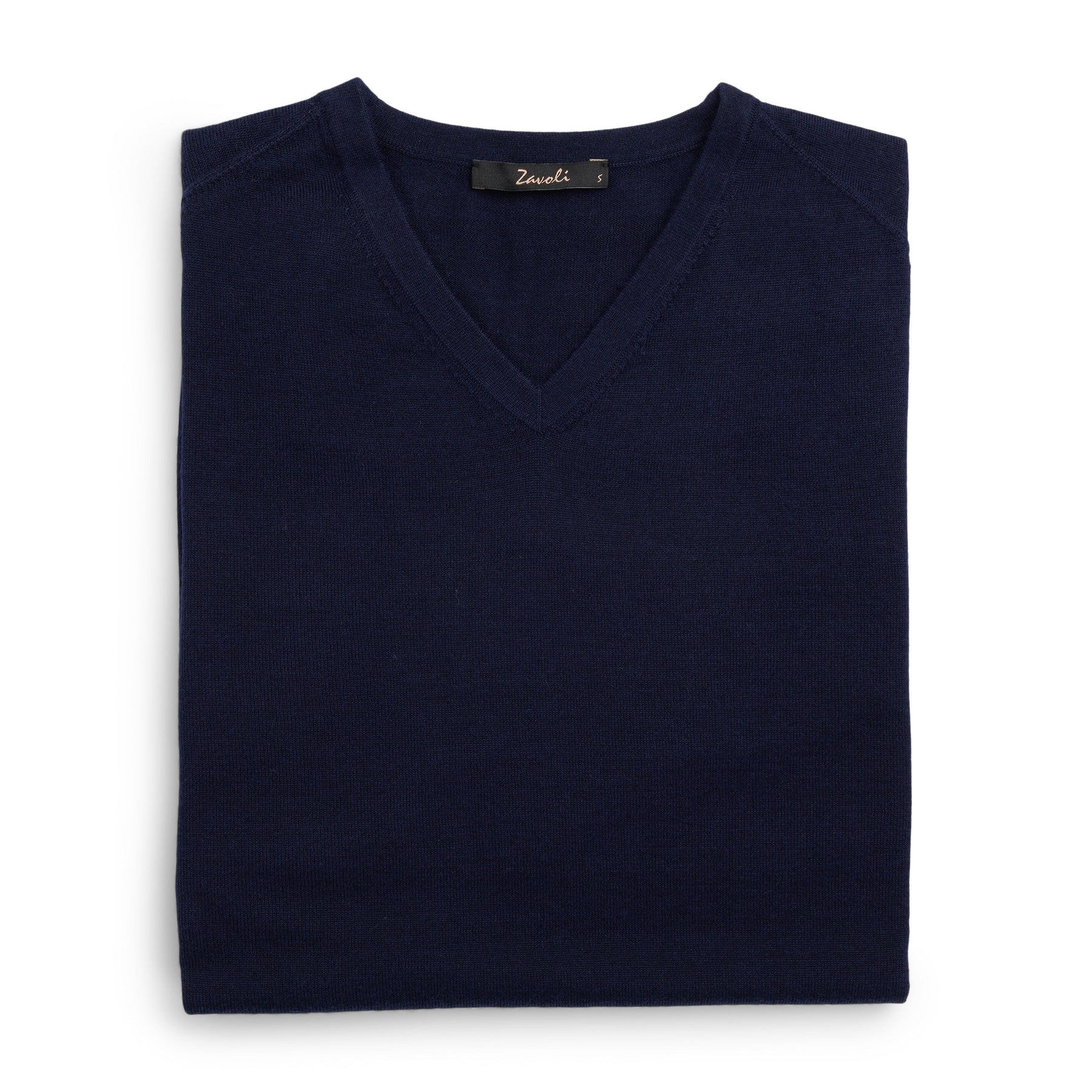 Venetie V-Neck Dark Navy-Genser-Zavoli-phrase3