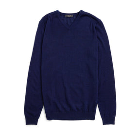 Venetie V-Neck Dark Navy-Genser-Zavoli-phrase3