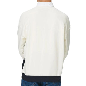 Warwick Sweatshirt Offwhite/Blue-Genser-Morris Stockholm-Phrase