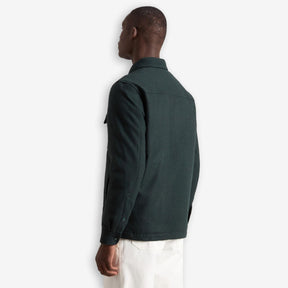 Alaskan Wool Overshirt Pine Green-Woolrich-Phrase