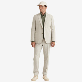 Bobby Linen Suit Trousers Khaki