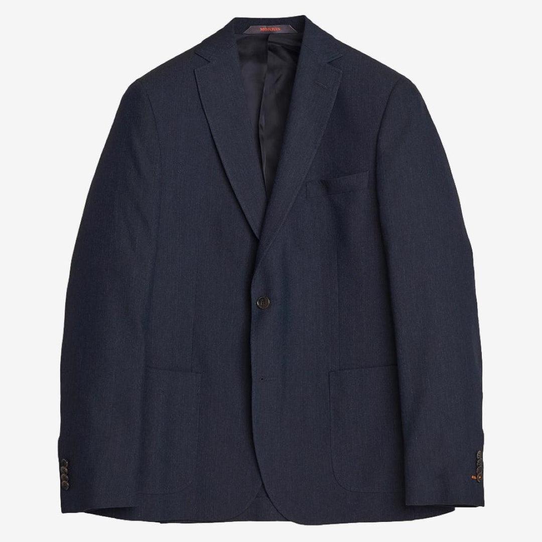Archie Linen Suit Jacket Navy