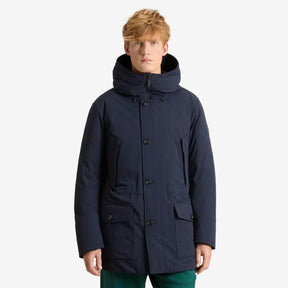 Arctic Stretch Down Parka Blue