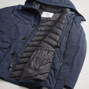 Arctic Stretch Down Parka Blue