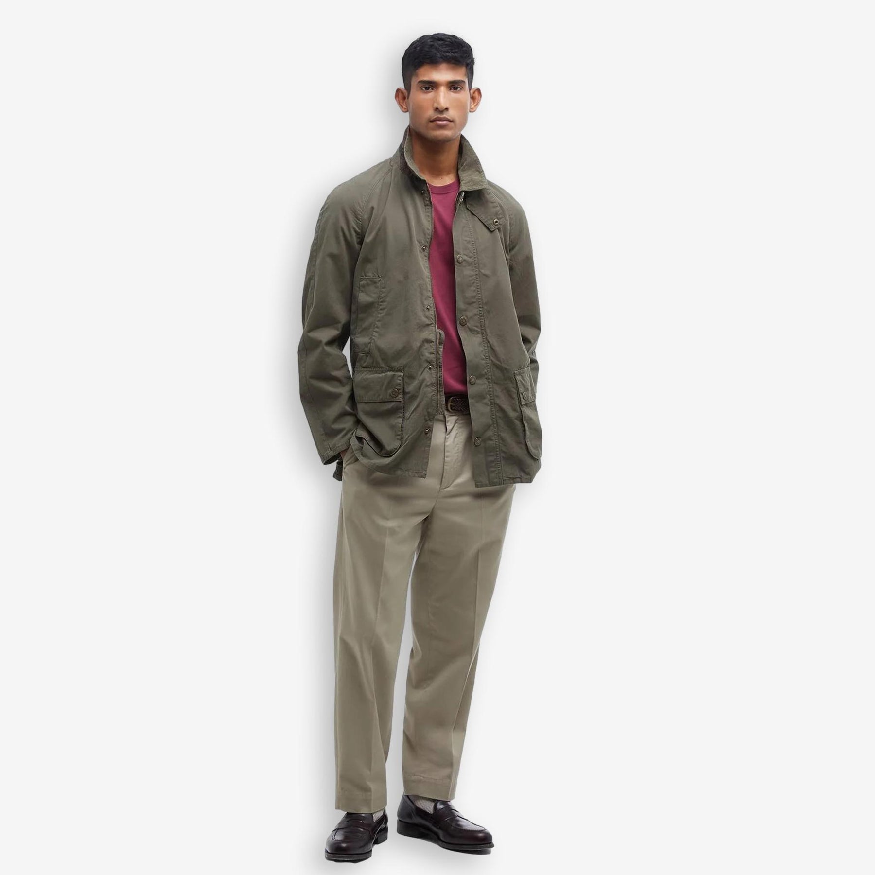 Ashby Casual Jacket Olive