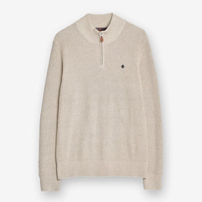 Bernard Cotton Halfzip Khaki