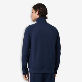 Biella Pique Track Jacket Blue