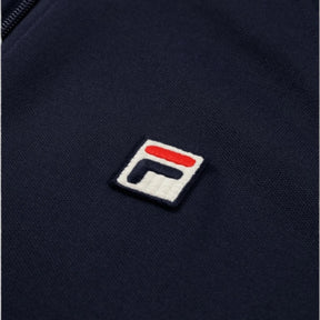 Biella Pique Track Jacket Black Iris