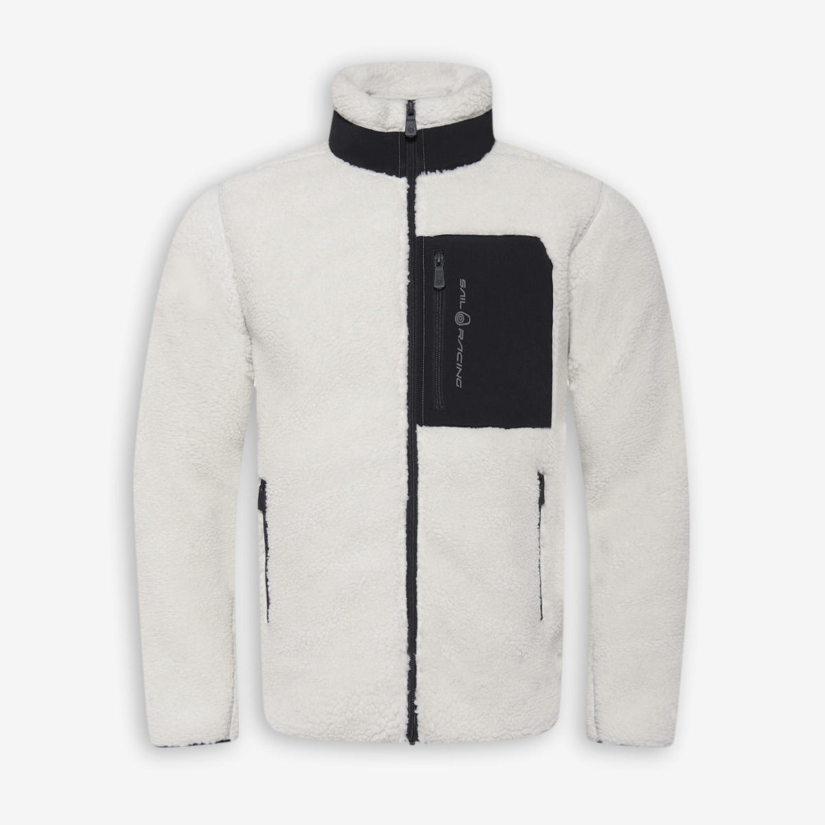Bowman Pile Zip Jacket Ivory