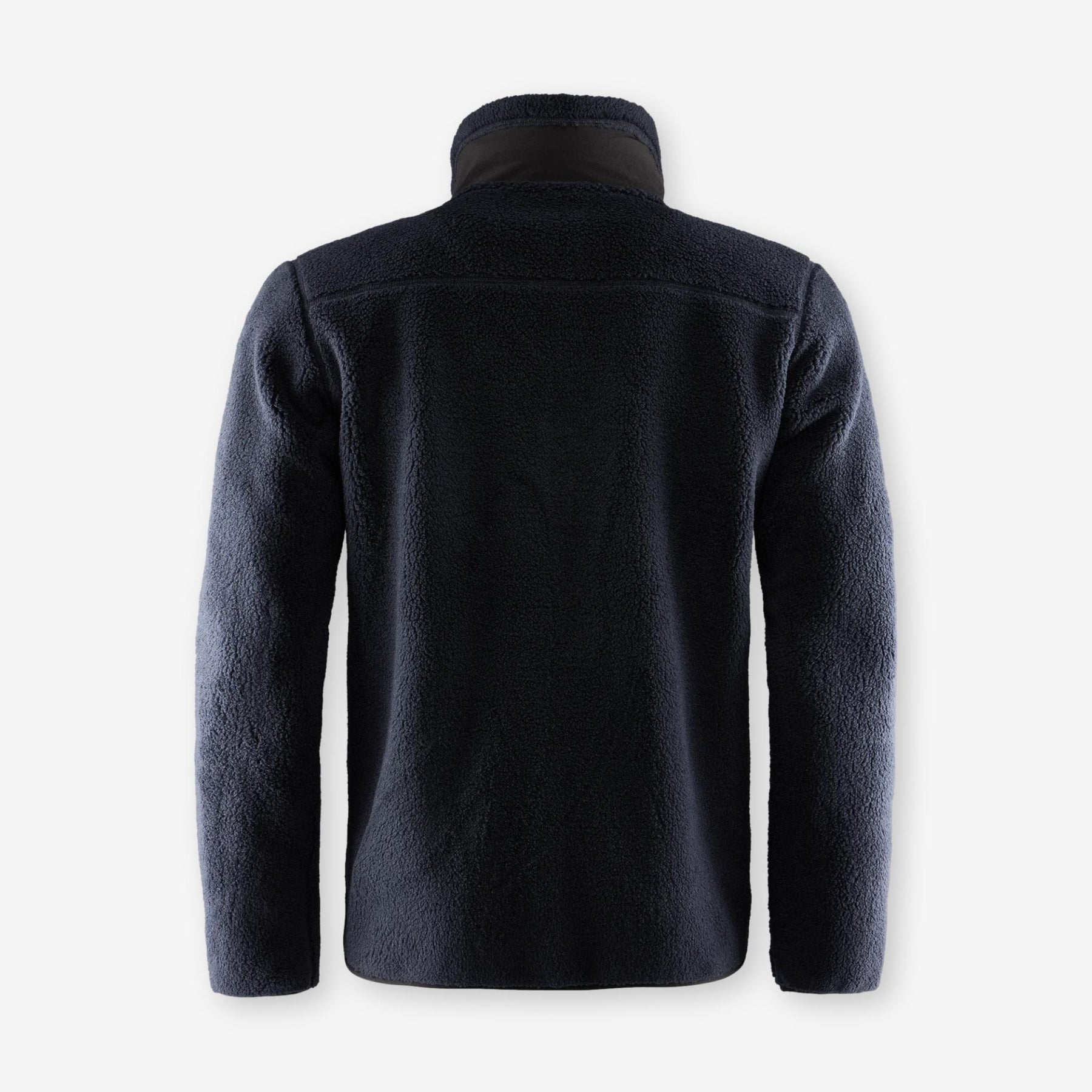 Bowman Pile Zip Jacket Dark Navy