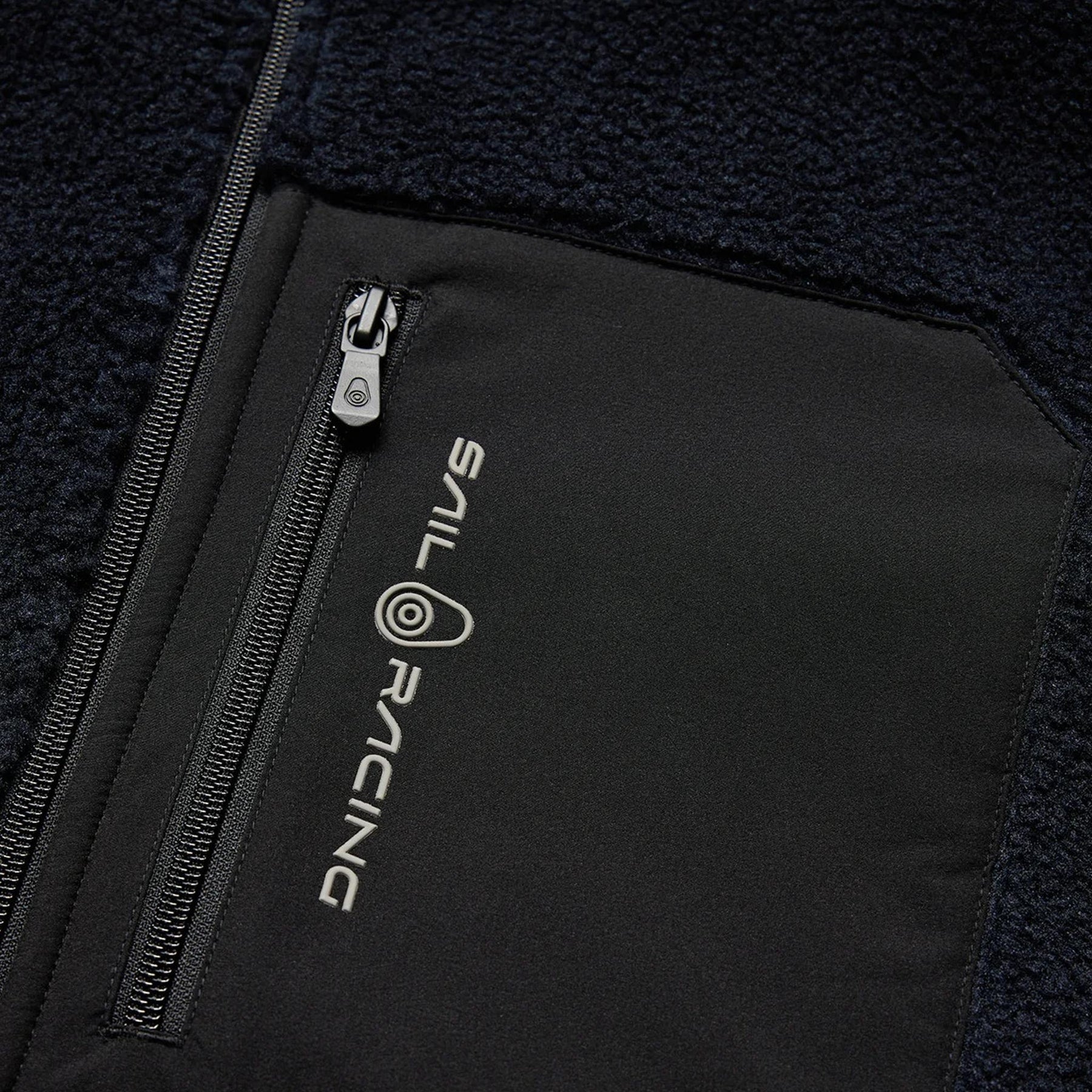 Bowman Pile Zip Jacket Dark Navy