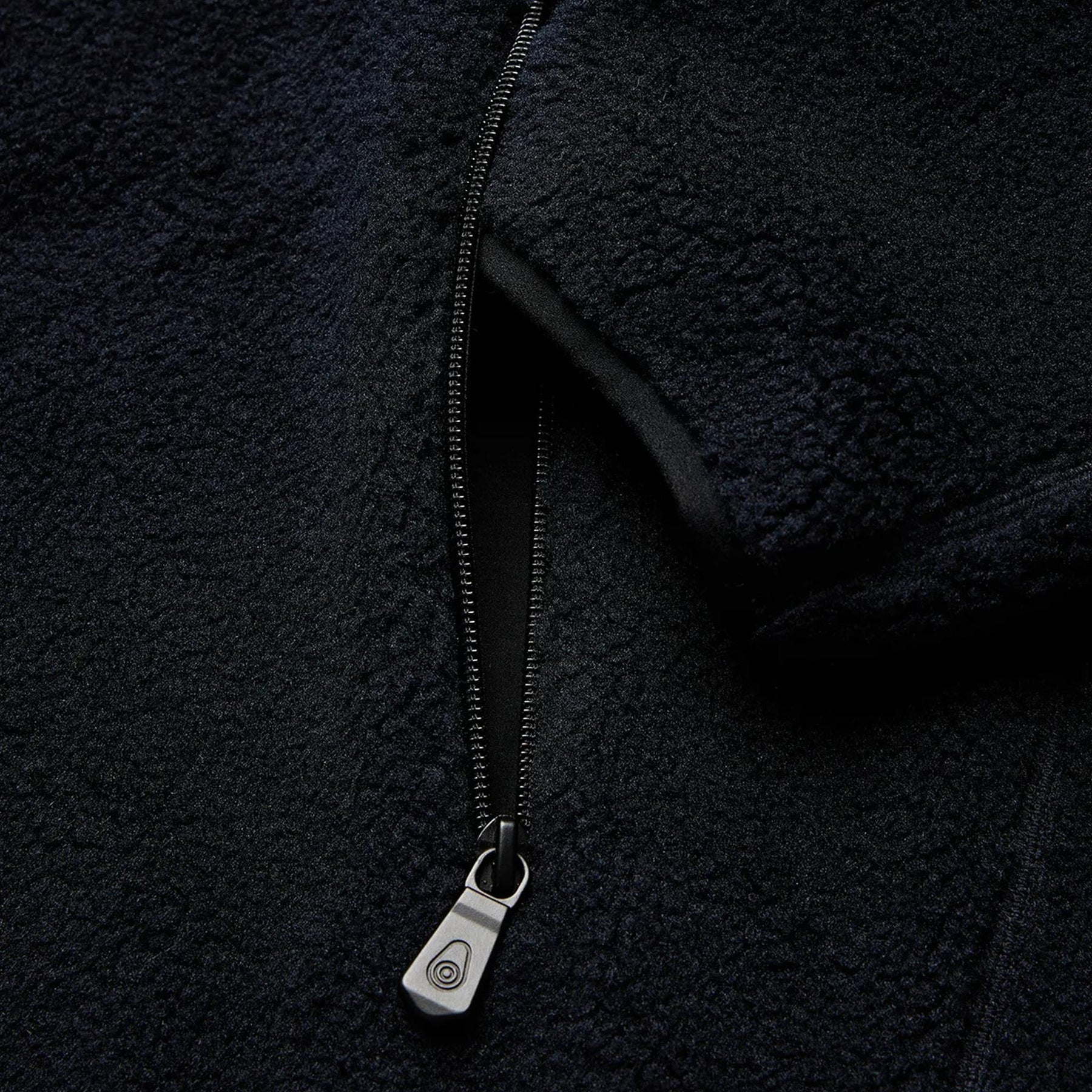 Bowman Pile Zip Jacket Dark Navy