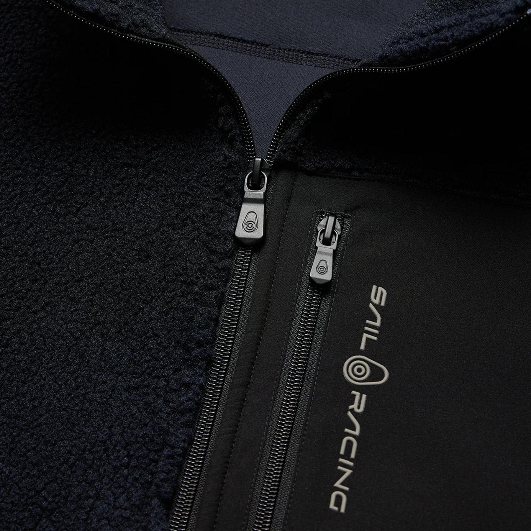 Bowman Pile Zip Jacket Dark Navy