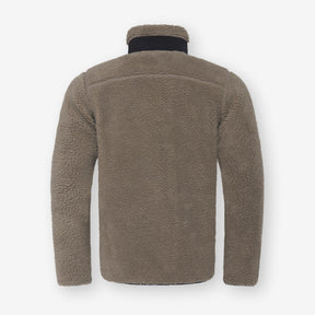 Bowman Pile Zip Jacket Sand