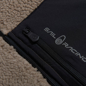 Bowman Pile Zip Jacket Sand