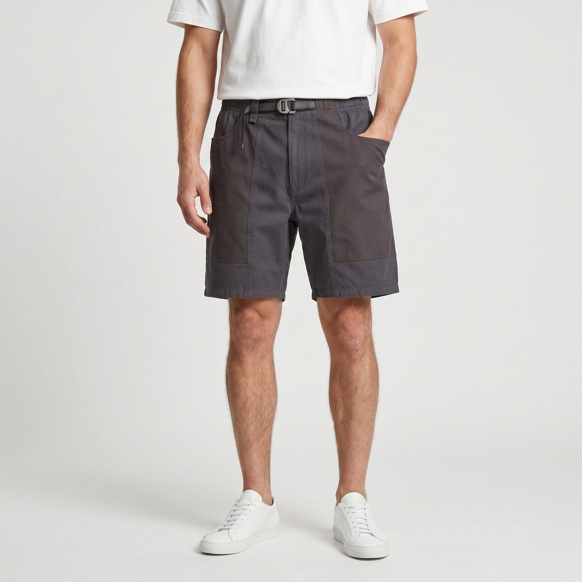 Breeze Blocked Shorts Dark Blue