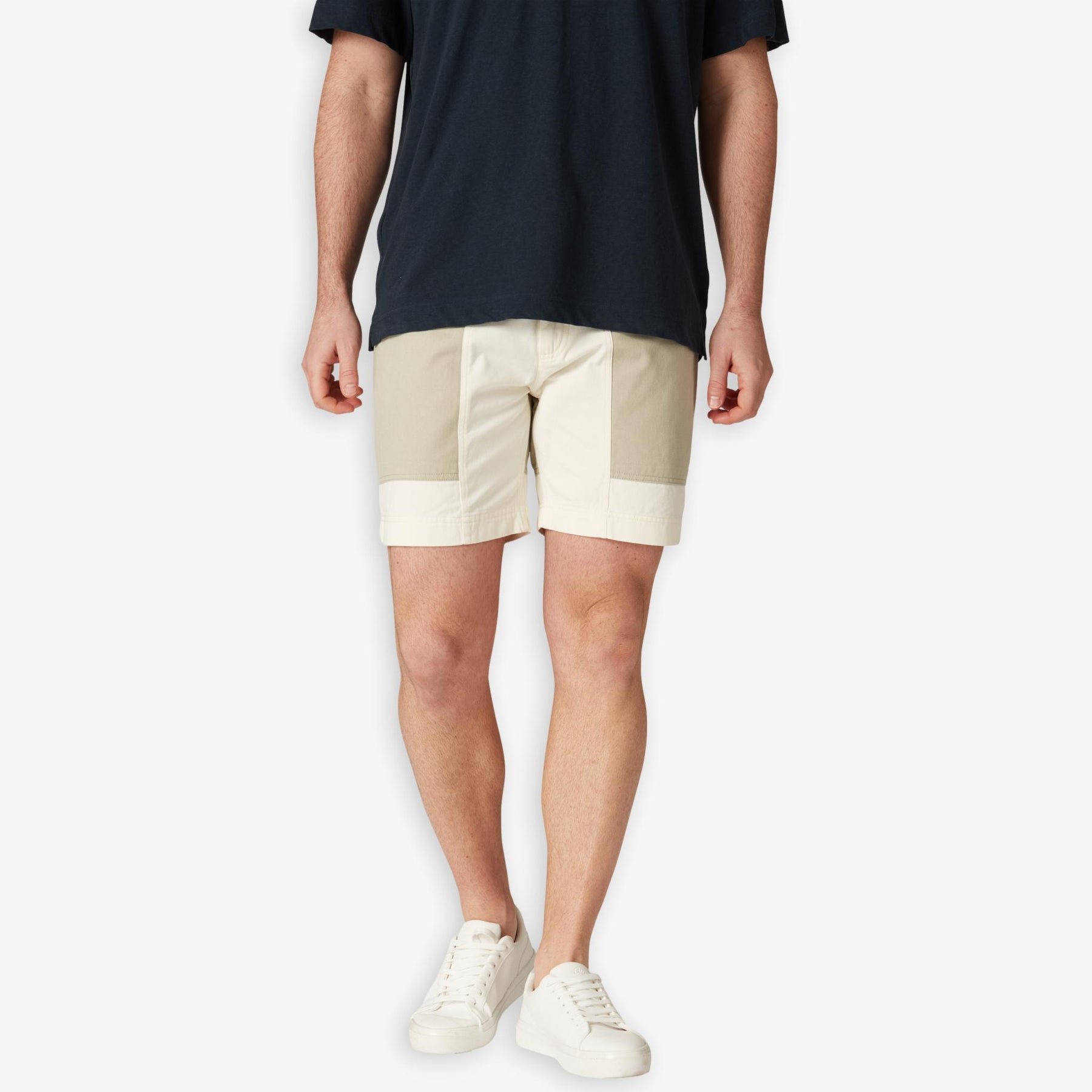 Breeze Blocked Shorts Offwhite