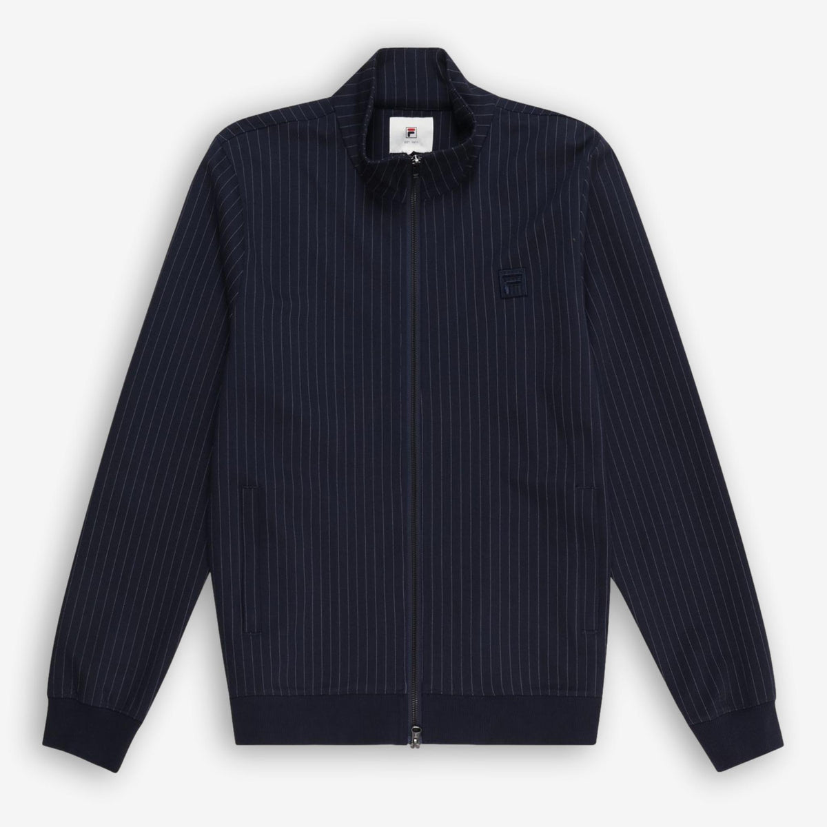 Brera Pinstriped Track Jacket Blue