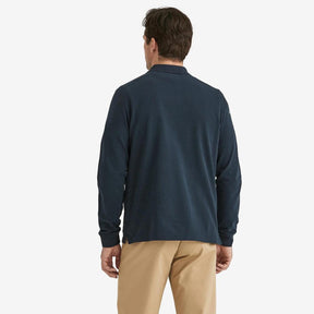 Camden Long Sleeve Polo Blue