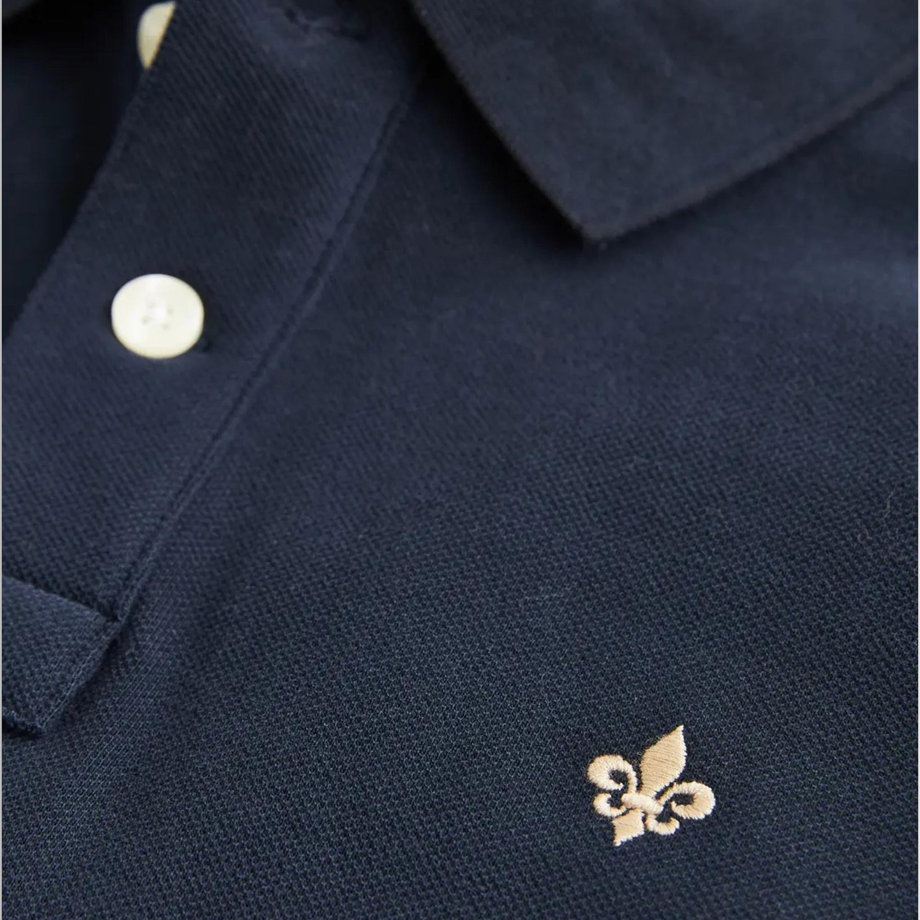 Camden Long Sleeve Polo Blue-Morris Stockholm-Phrase
