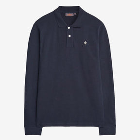 Camden Long Sleeve Polo Blue