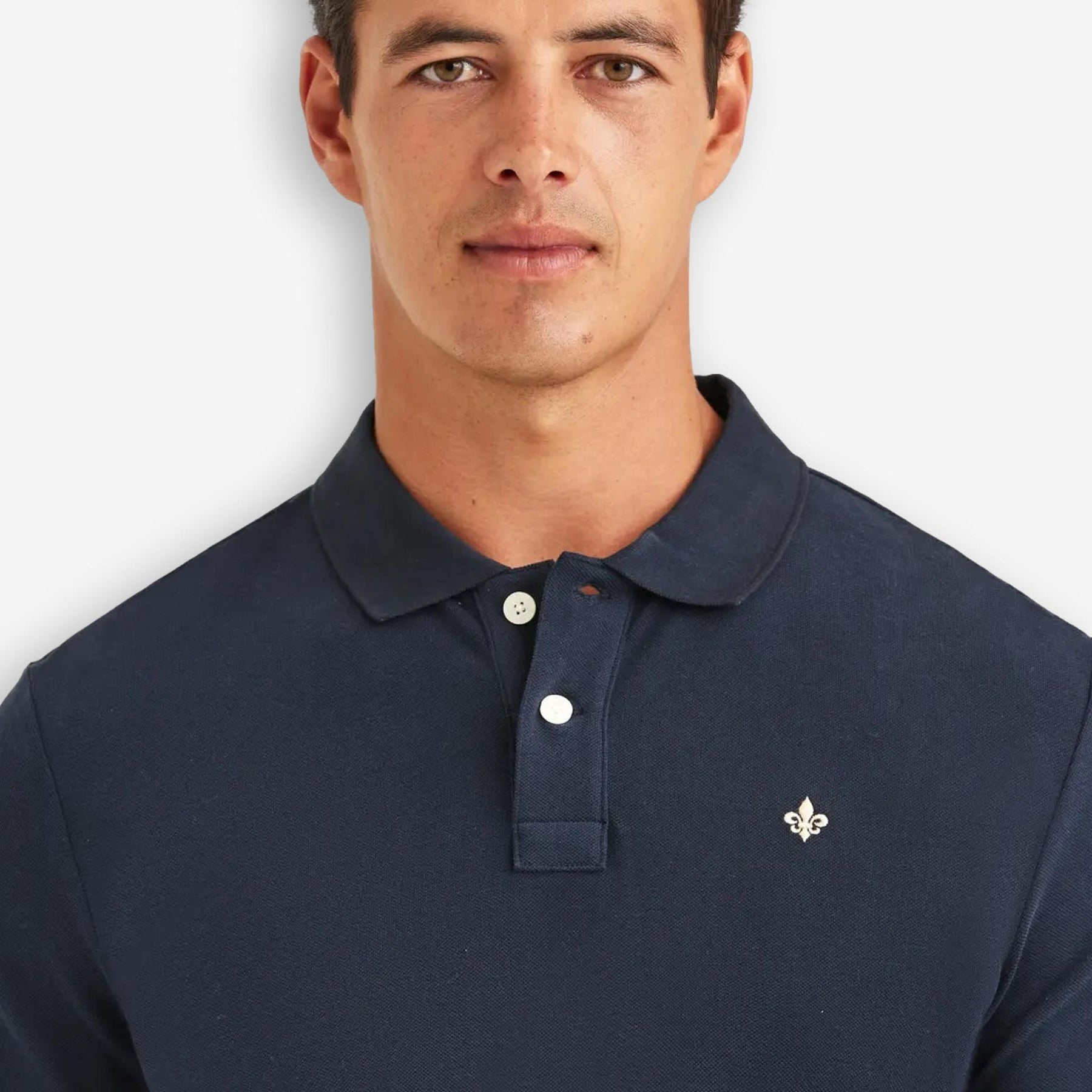 Camden Long Sleeve Polo Blue-Morris Stockholm-Phrase