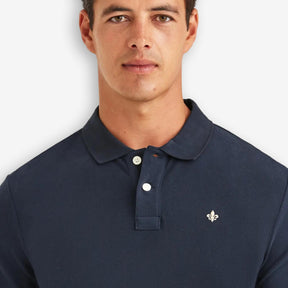 Camden Long Sleeve Polo Blue-Morris Stockholm-Phrase