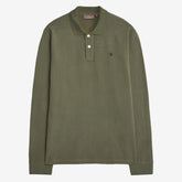 Camden Long Sleeve Polo Olive