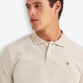 Camden Long Sleeve Polo Khaki