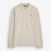 Camden Long Sleeve Polo Khaki