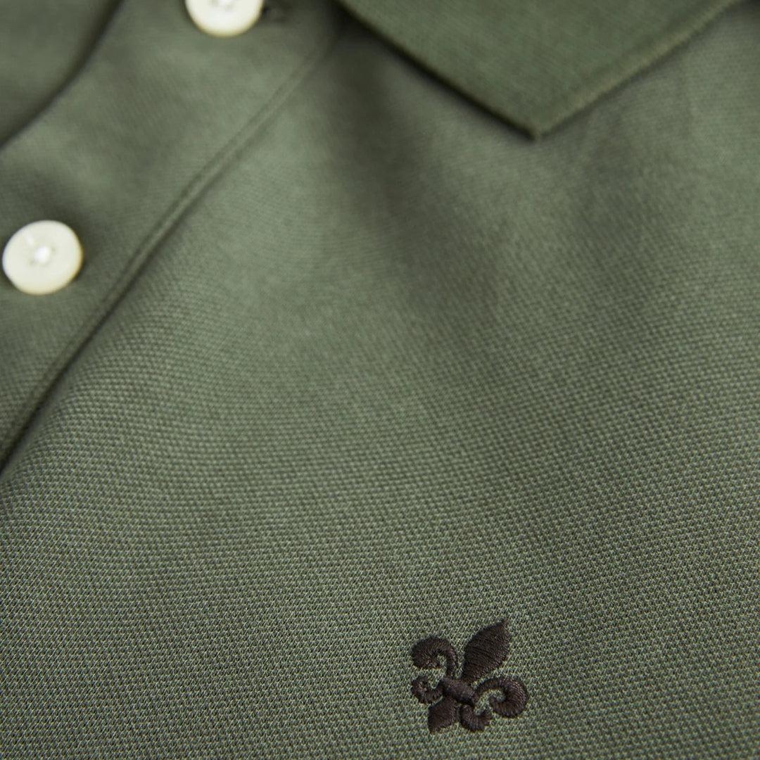 Camden Long Sleeve Polo Olive