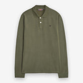 Camden Long Sleeve Polo Olive
