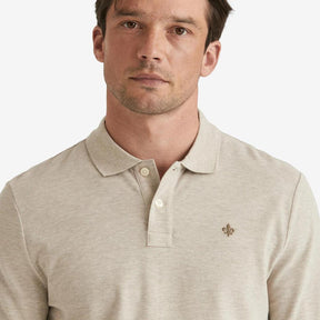 Camden Long Sleeve Polo Khaki