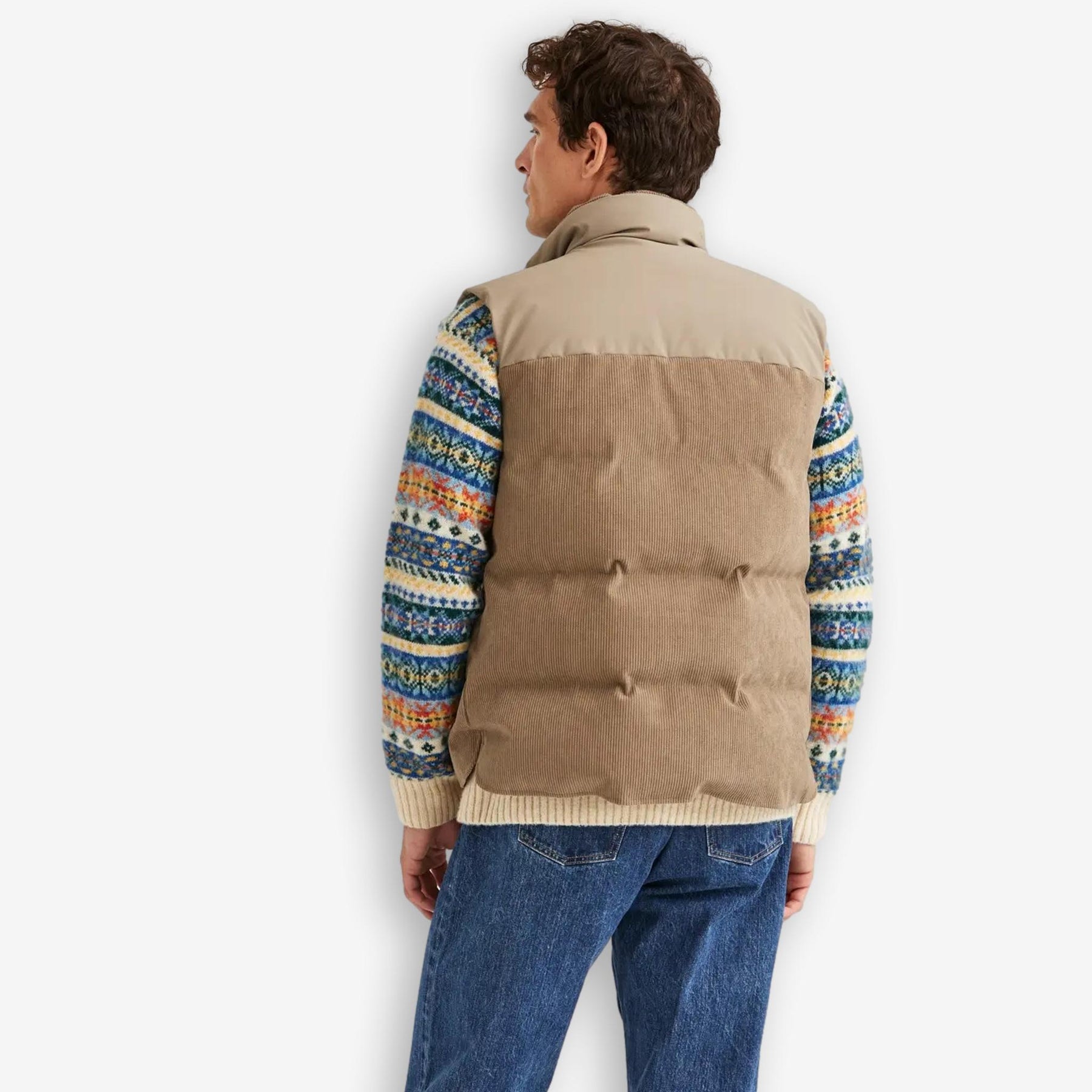 Catton Puffer Vest Khaki