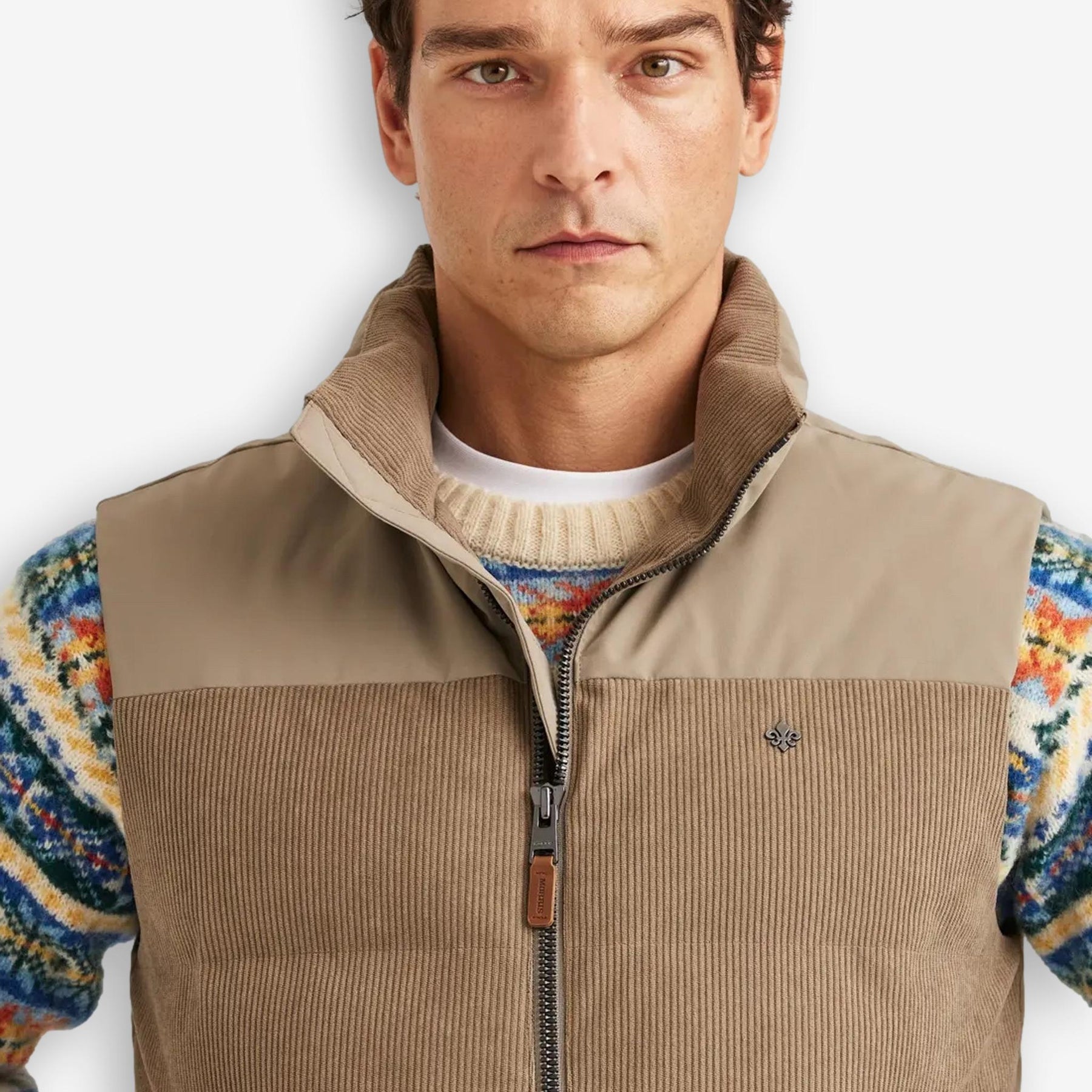 Catton Puffer Vest Khaki