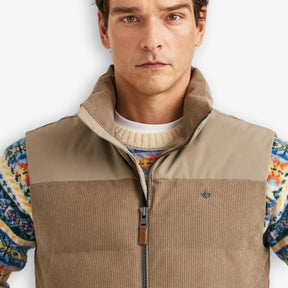 Catton Puffer Vest Khaki